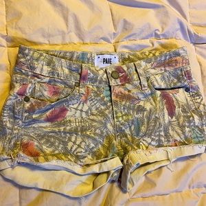 Paige Denim Jean shorts Size 25